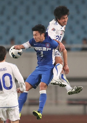 亚冠图:舜天0-0仙台 陆博飞争顶_热点聚焦_大众网